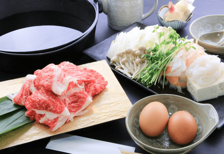おおいた和牛のすき焼き