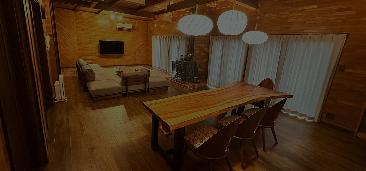 五つ星のような優雅な空間で過ごす至福の時間。