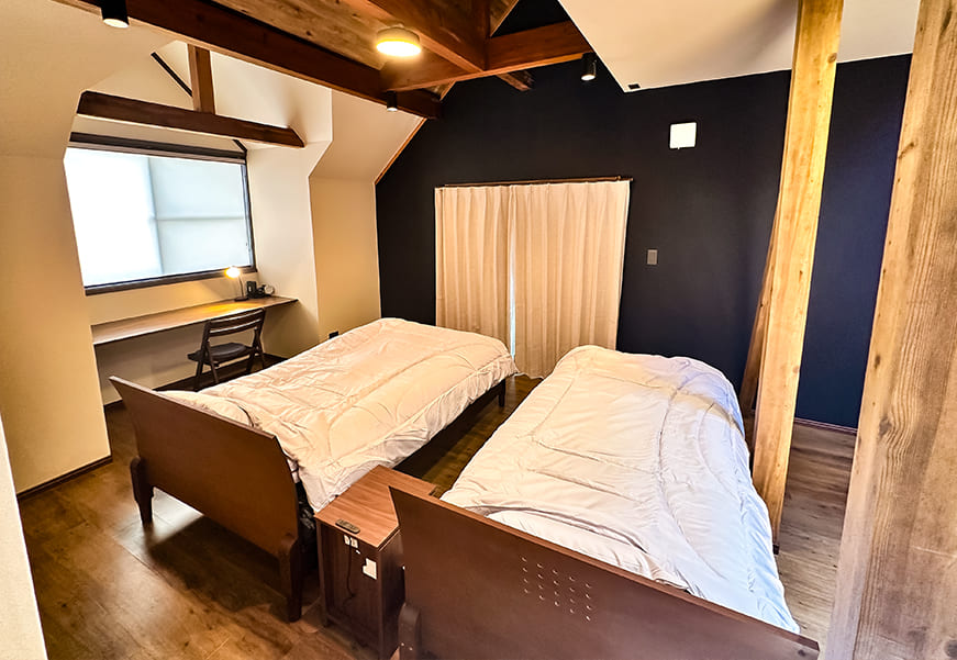 お部屋 ベットルーム2